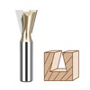 HUHAO Dovetail Router Bit 1/2" Shank 7/8" Dia Tungsten Carbide