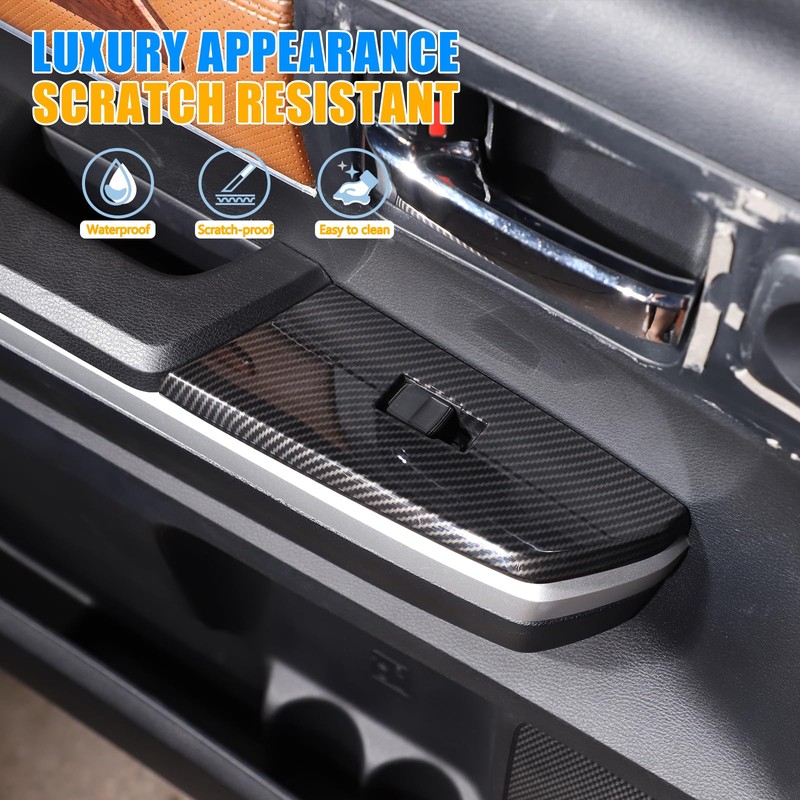 LLKUANG for Toyota Tundra 2014-2021 ABS Plastic Window Switch Button