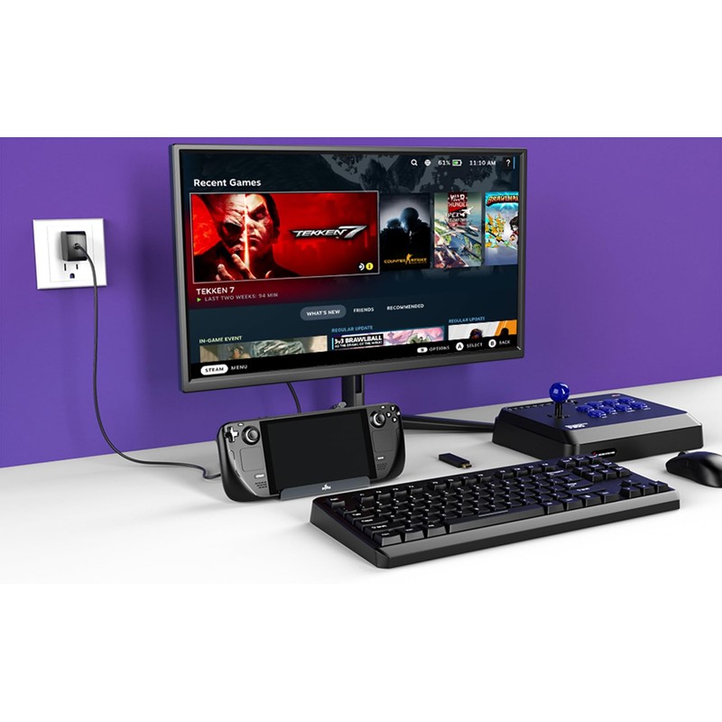 Mayflash Steam Deck 6-in-1 Docking Station MF005 Steam Deck Dock