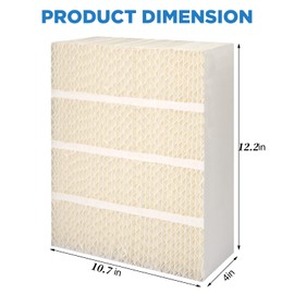 1043 Humidifier Wick Filter Replacement for AirCare Essick Humidifiers, Replaces EP9 EP9R EP9500 EP9800 EP9700 826000 826800 831000 SS390DWHT 821000 821001 and Bemis Space Saver 800 8000 Series