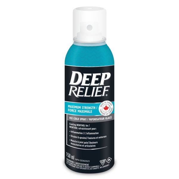 Deep Relief Ice Cold Spray, 150ml