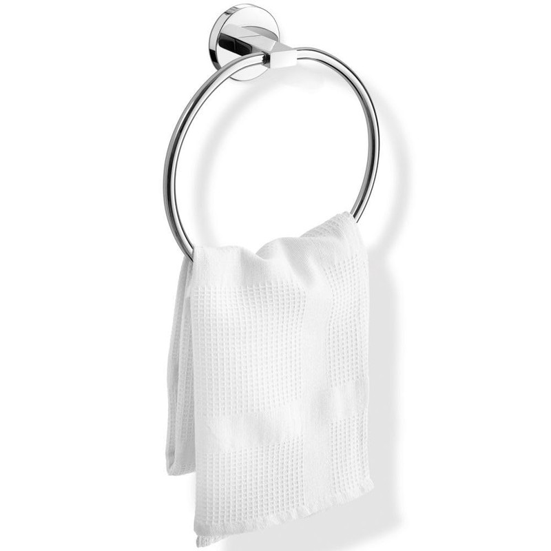 Zack 40096 Scala Towel Ring, Stainless Steel, High Gloss