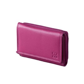 Lakeland Leather Ladies 12.5cm Leather Purse in Black