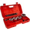 YuYBrightmi BSPT Pipe Threader Ratchet Kit, Manual Pipe Threading Tool