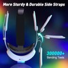 BROKELIT RGB Head Strap with Battery for Meta Quest 3S/Quest