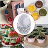 sourcing map 100 Count Cupcake Liners Dot Cupcake Cups Standard