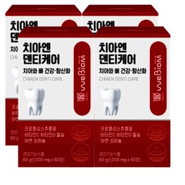 stomach biome WeBiome ChiaN Denticare Propolis Dental Health 60 tablets 4 boxes / 위바이옴 치아엔 덴티케어 프로폴리스 치아건강 60정 4박스