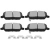 SCITOO Disc Brake Pads Kits D1811-9046 Ceramic Front Brake Pads