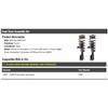 Front Strut and Coil Spring Assembly Set of 2 -