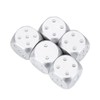 Silver Dice, Silver Dice, Polyhedral Dice Set, Metal Dnd Dice