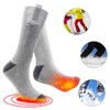 Rechargeable Washable Warm Adjustable Temperature Electric Heating SocksEU Plug 100-240V