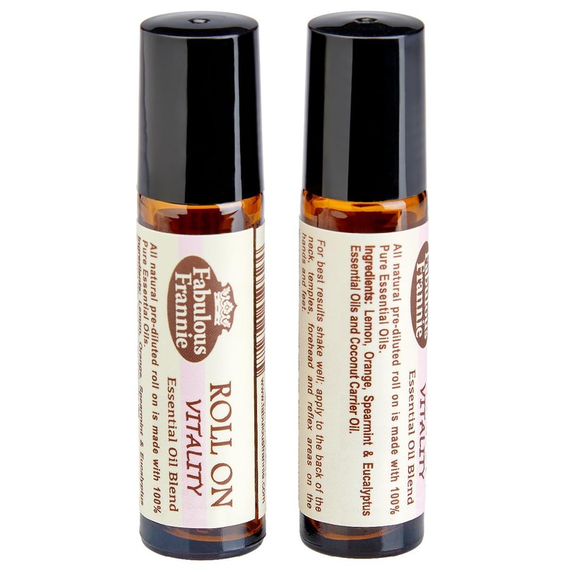 Fabulous Frannie Vitality Essential Oil Blend Roll-On 10 ml Pref-Diluted