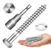 MYWISH (10Sets) 3/8" x 3" Hex Head Lag Bolts, Heavy