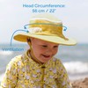 Jan & Jul Youth Gardening Sun-Hat with Mesh Panels, Stay-Up