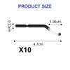 flintronic Universal deburring tool, pack of 10 replacement blades, without