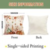 Cloudfomila Fall Sweet Home Pillow Covers 18x18 Inch, Autumn Pumpkin