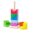 Woodyland 9 x 26 cm Didactic Toys Stacking Tower