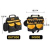 Aupofit Comfortable Tough Thick 7-Piece Tool Belt with Suspenders 32