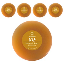 Probubbly Sulfur Neutral Cleansing Soap, 110g, 5 pieces / 프로버블리 유황 중성 클렌징 비누, 110g, 5개