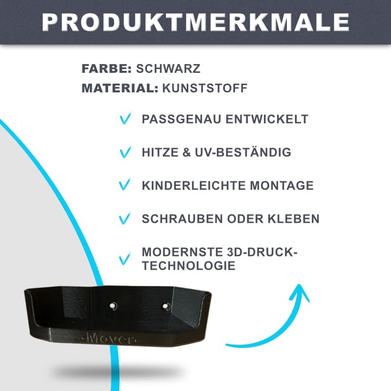 3D-Druck Camper Holder for Alko Mammut Mover Remote Control Caravan