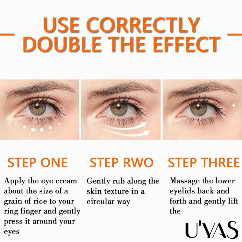 Repair Wrinkle Correcting Eye Cream Anti Aging Dark Circles Removal