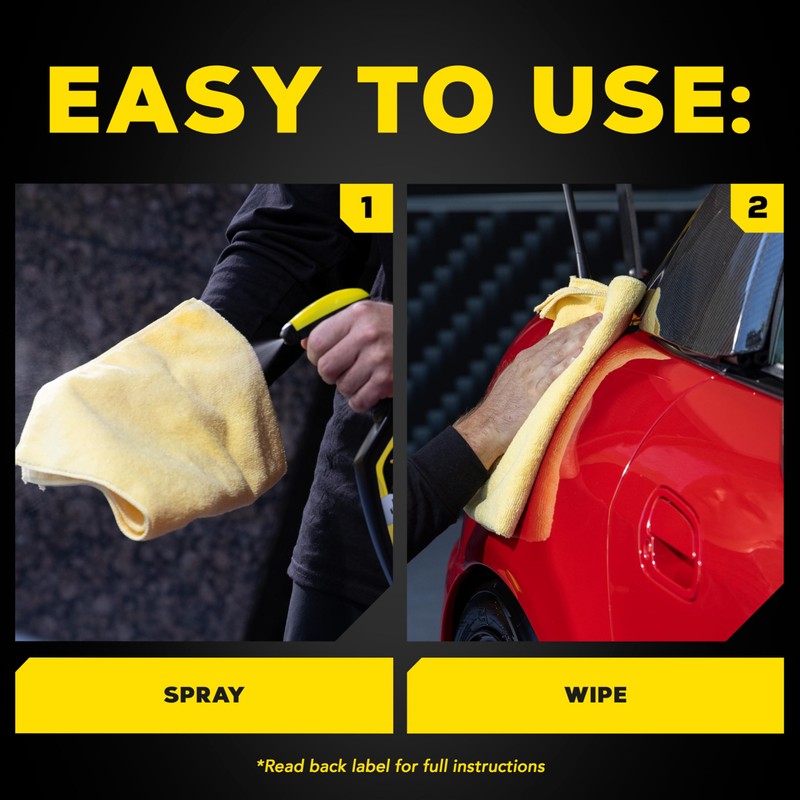 Meguiar's Ultimate Insane Shine Paint Glosser, Easy-to-Use Spray On and