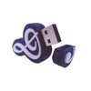 WooTeck 128GB Cartoon Lovely Music Note USB Falsh Drive Memory