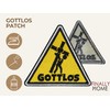 Finally Home Iron-On Patch - Gottlos | Funny Iron-On Patches,