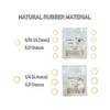 3/16 and 1/4 Inch Orthodontic Elastic Rubber Bands, 500 Pack