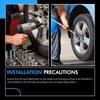 BRECAVE 20PCS Front Wheel Stud Lug Bolt M14-1.5 for Benz
