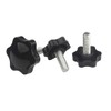 BOZONLI Thumb Screw Bolts, Six-Star Shape Head Knob Full Thread