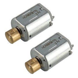 BOJACK Motor de vibración N20 CC, 2 unidades, 3 V, 8000 rpm, potente motor eléctrico pequeño microvibrador