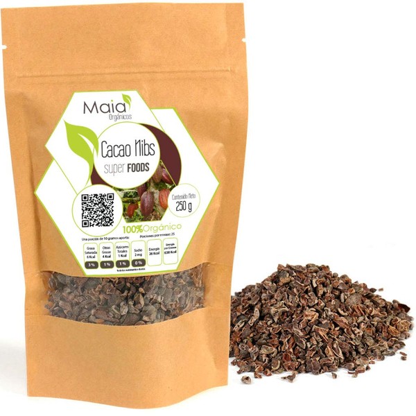 Cacao Nibs - Orgánico (250 g)