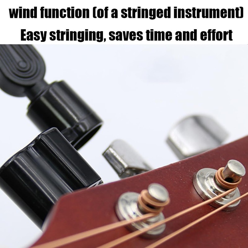 Fc'Noqgn Guitar String Spindle 3-in-1 Winder Cutting Pliers String Puller