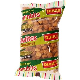 Prodiana Cornbits Lime Snack 4.30 oz - Elotitos con Limon (Pack of 14)