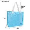 hsmyank 2Pack Large lightweight Simple Mesh Beach Tote Bag With