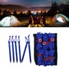 Tent Ropes Peg Buckles Reflective Ropes Set with Storage Bag