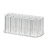 QUUPY 26 Slots Eye Liner Organizer Acrylic Makeup Brush Holder