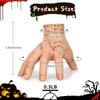 Halloween Scary Fake Hand Props Creepy Cosplay Hand Latex Accessories