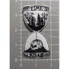 Unbranded Time Kills Hourglass Life Death Goth Punk Emo Embroidered