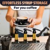 Set of 4 Syrup Pumps for Coffee Bar - Christmas