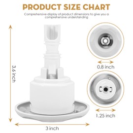 SuperDi Spa Hot Tub Jets Replacements 3" Cluster Storm Jet Directional 212-7929 Diffuser 218-6930 5-Pack