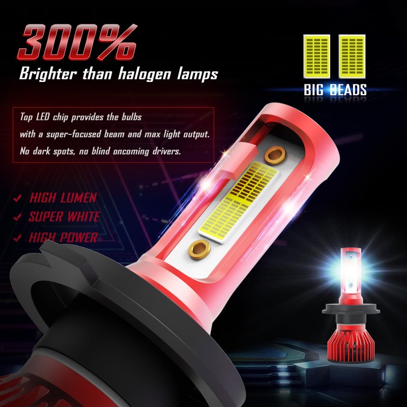 MNWHUC For 2008 2009 2010 Toyota Highlander,High Low Beam Fog