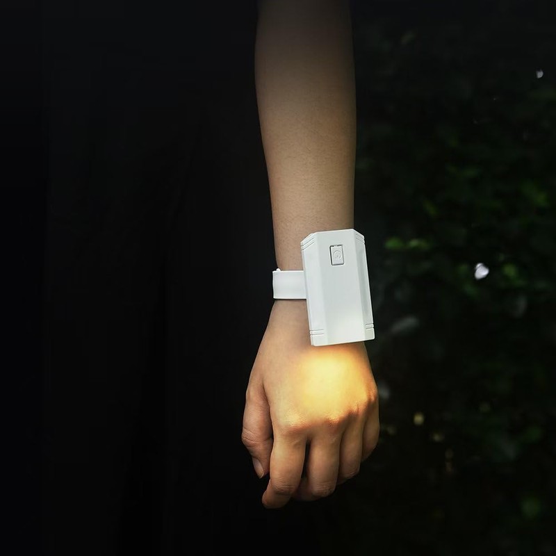 WHSCwp Adjustable 360 Degrees Mini LED Night Light, Wrist Clip-On,