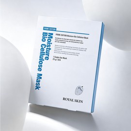 Royal Skin Prime Edition Moisture Bio Cellulose Mask Pack 25g / 로얄스킨 프라임에디션 모이스처 바이오 셀룰로오스 마스크팩 25g X 5매