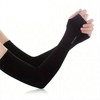 Sports Work Arm Sleeves Cool Arm Sleeves Black/Thumb Hole Type 10ea