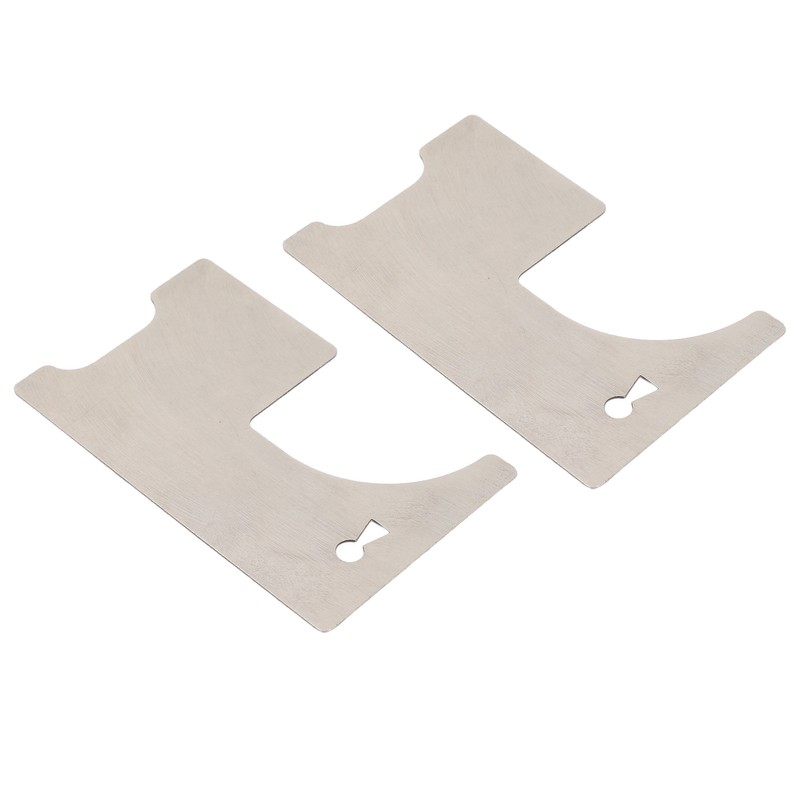 2 PCS Firefighter Door Opener Tool 0.7mm Thick Multifunctional Stainless