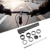 Alomejor Bicycle Stem Extender Bicycle Handlebar Riser Bicycle Fork Stem