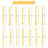 Clay Tools, 14-Piece DIY Plastic Polymer Carving Set Clay Kit