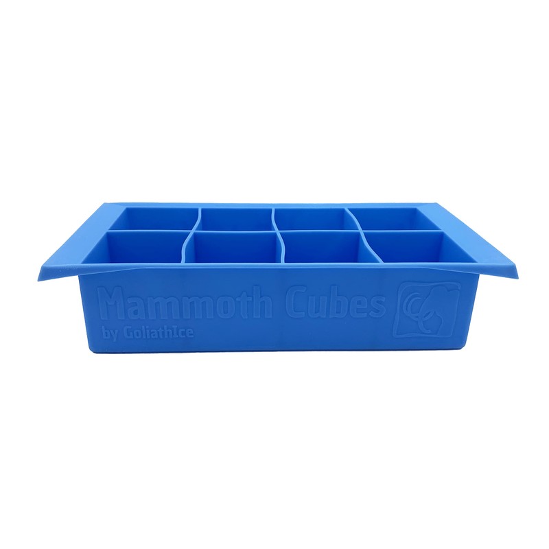Goliath Ice Mammoth Cubes, Giant Ice Cube Tray, Creates 8